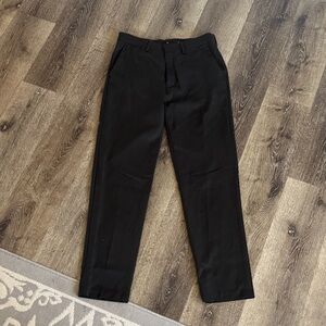 Men's Black Dress Pants - Modern Tailored Taper